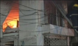 Karachi fire