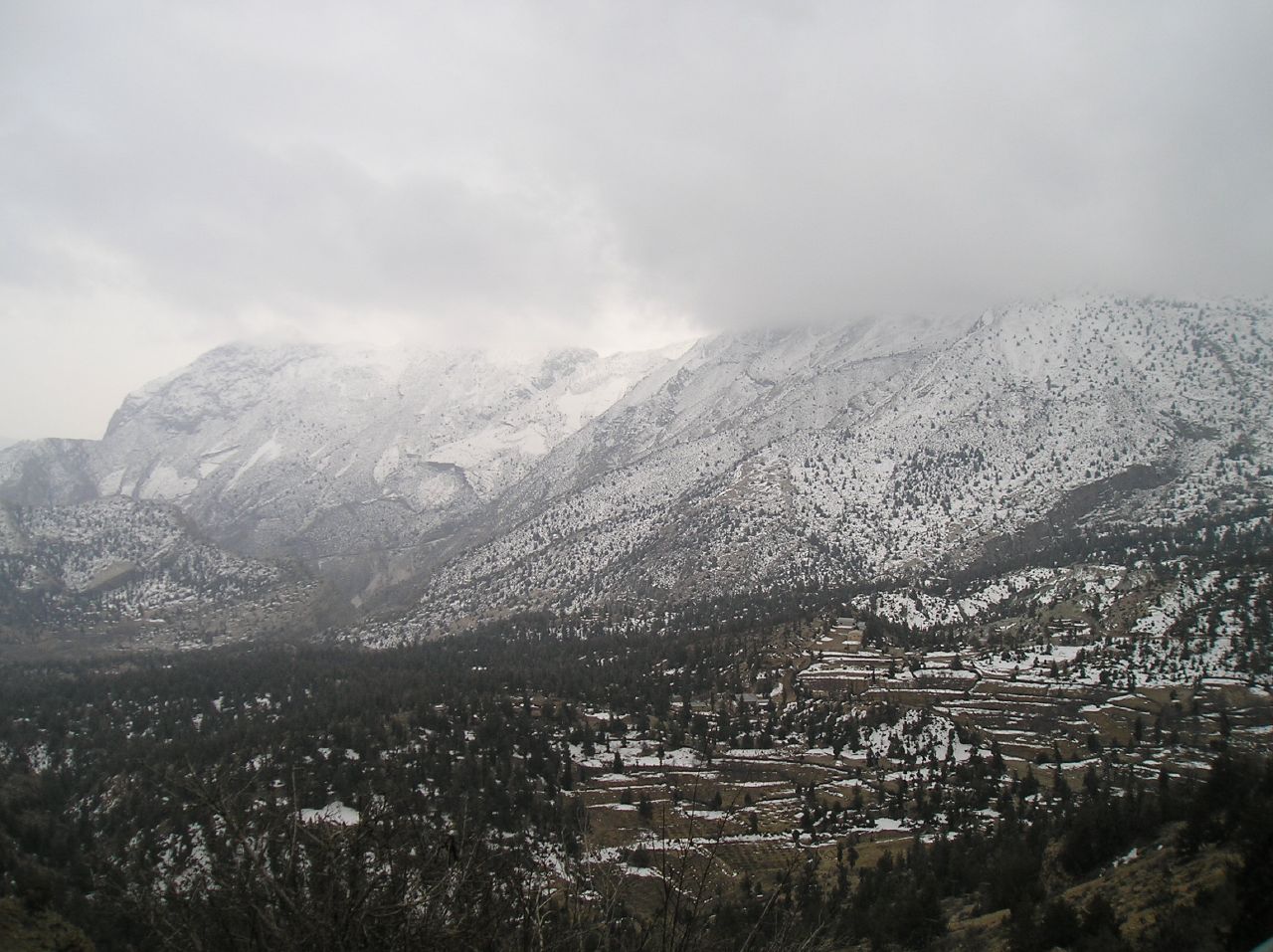 Pakistan snowfall