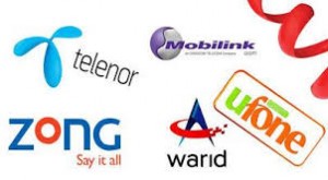 Mobilink, Warid Zong logos