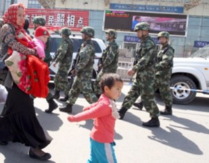 China tighten security at train stations