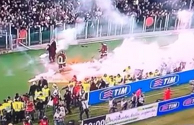 Napoli and Fiorentina shooting