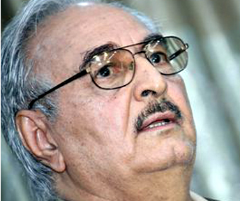 Retired-Libyan-Army-general Khalifa Hiftar