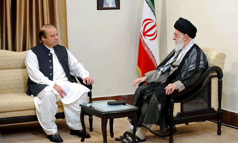 Ali Khamenei, Nawaz Sharif