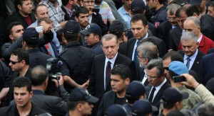 Turkish Prime Minister Erdogan visits Soma