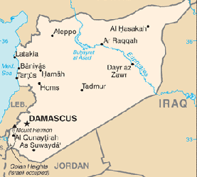 syria map