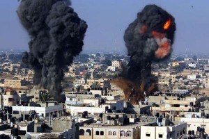 israel shelling on gaza