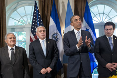 obama and central american leaders meet on immigration crisis