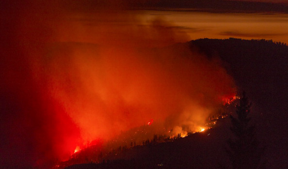 El Portal Fire Rages In Yosemite National Park