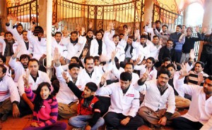 Doctors in Pakistan on Strike